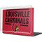 University of Louisville Cardinals Striped MacBook Cases